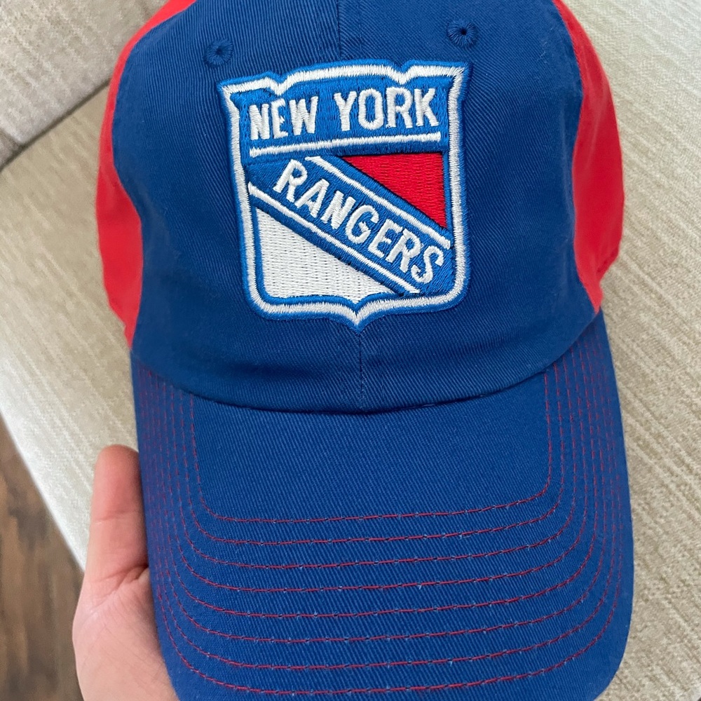 New York rangers adjustable hat